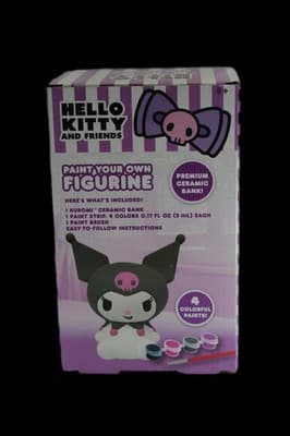 Hello Kitty Kuromi Paint Your Own Ceramic Bank Figurine Sanrio - Thumbnail 2