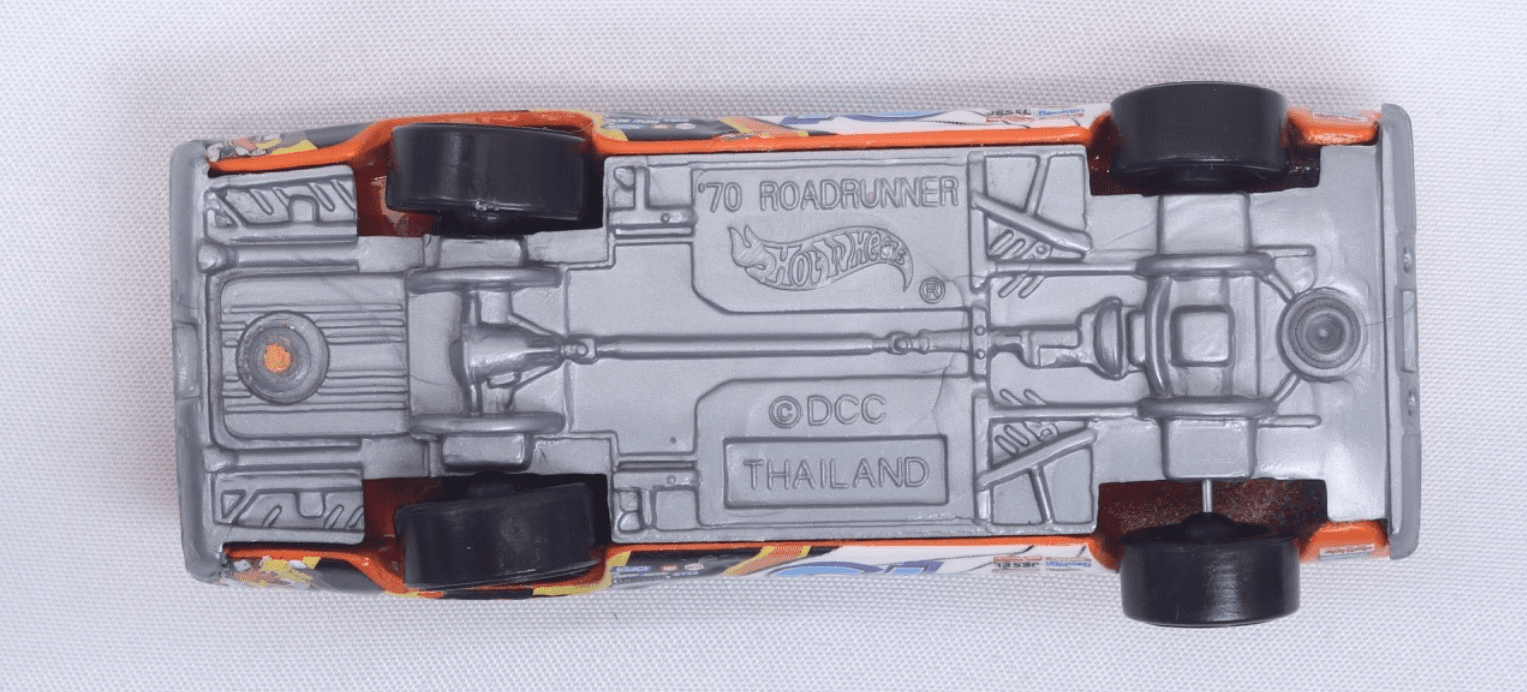 2004 Hot Wheels ~ 1970 ROADRUNNER ~ Richard Petty #43 Honey Nut Cheerios 1:64 - Thumbnail 10