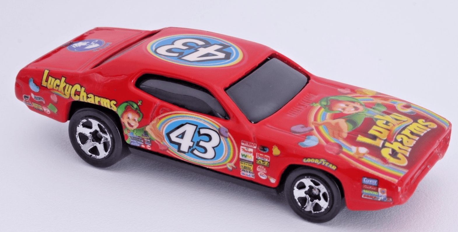 Hot Wheels ~ 1971 PLYMOUTH GTX ~ Richard Petty #43 Lucky Charms ~ 1:64 Diecast