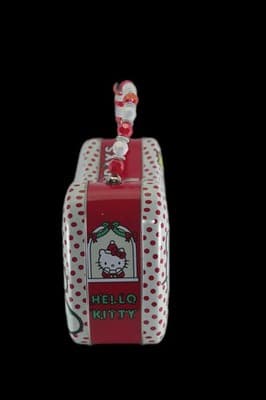 Sanrio Hello Kitty Festive Christmas Tin Purse Holiday - Thumbnail 4