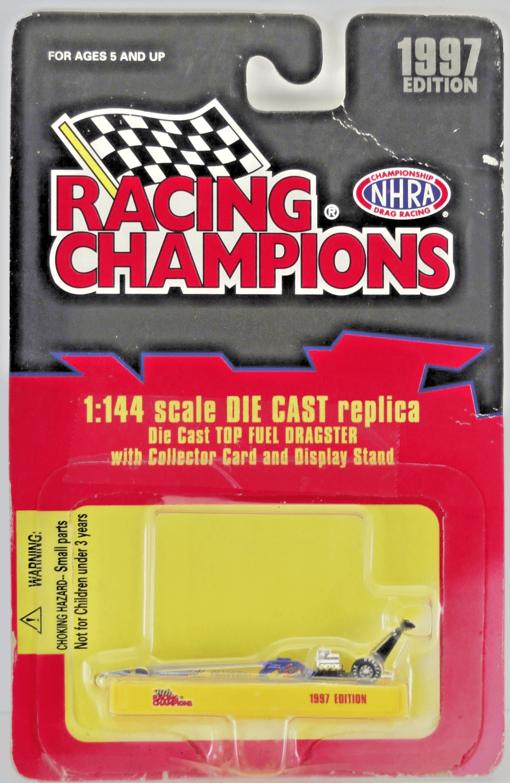 Racing Champions ~ 1997 NHRA Top Fuel Dragster ~ 1:144 Diecast