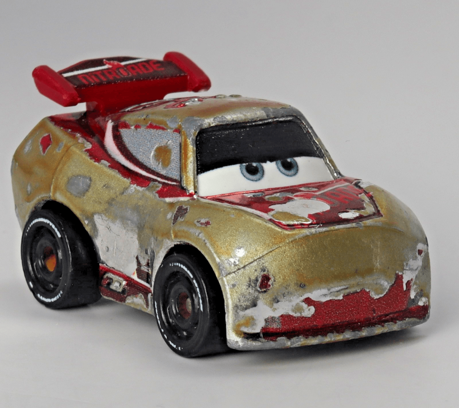 Disney Pixar Cars ~ Mini Racers ~ METALLIC TIM TREADLESS ~ Diecast 1:100