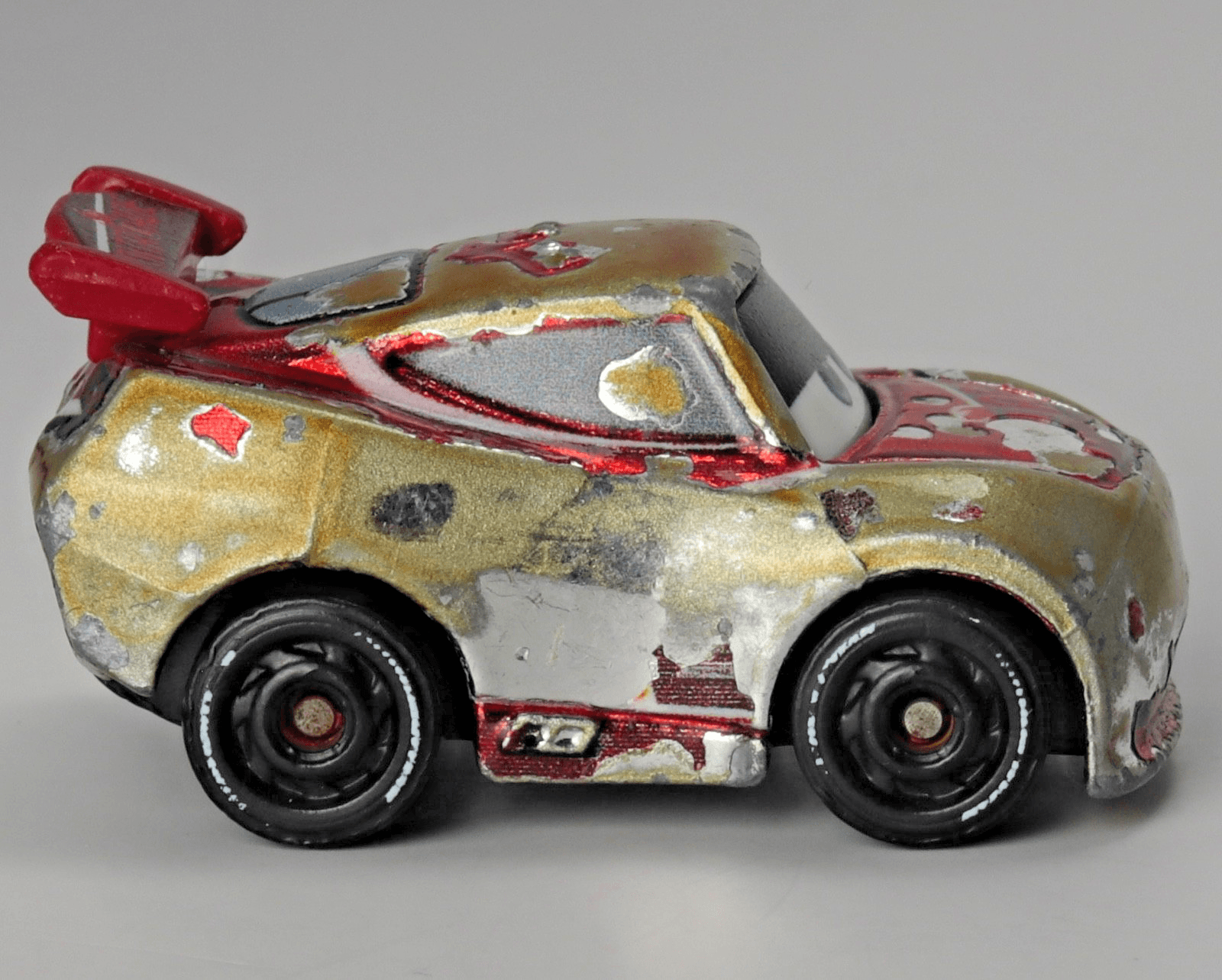 Disney Pixar Cars ~ Mini Racers ~ METALLIC TIM TREADLESS ~ Diecast 1:100 - Thumbnail 3