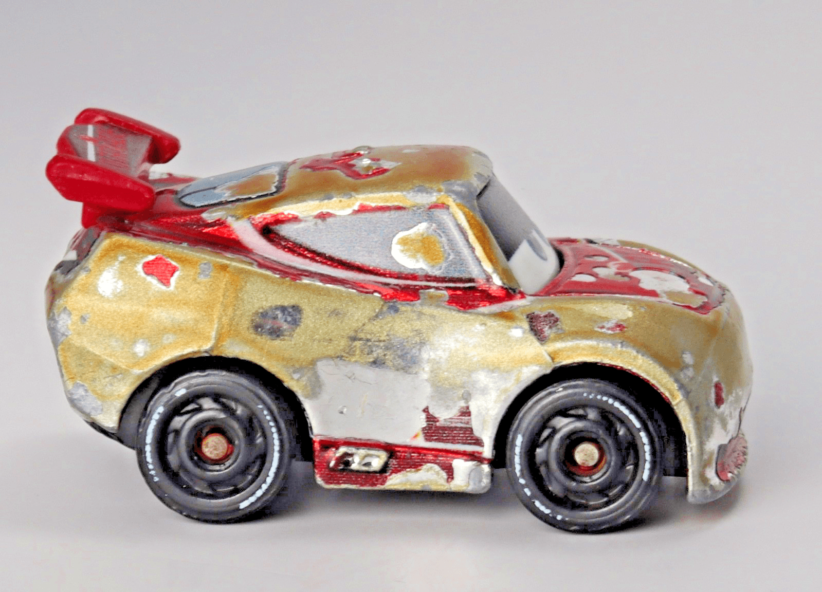 Disney Pixar Cars ~ Mini Racers ~ METALLIC TIM TREADLESS ~ Diecast 1:100 - Thumbnail 4