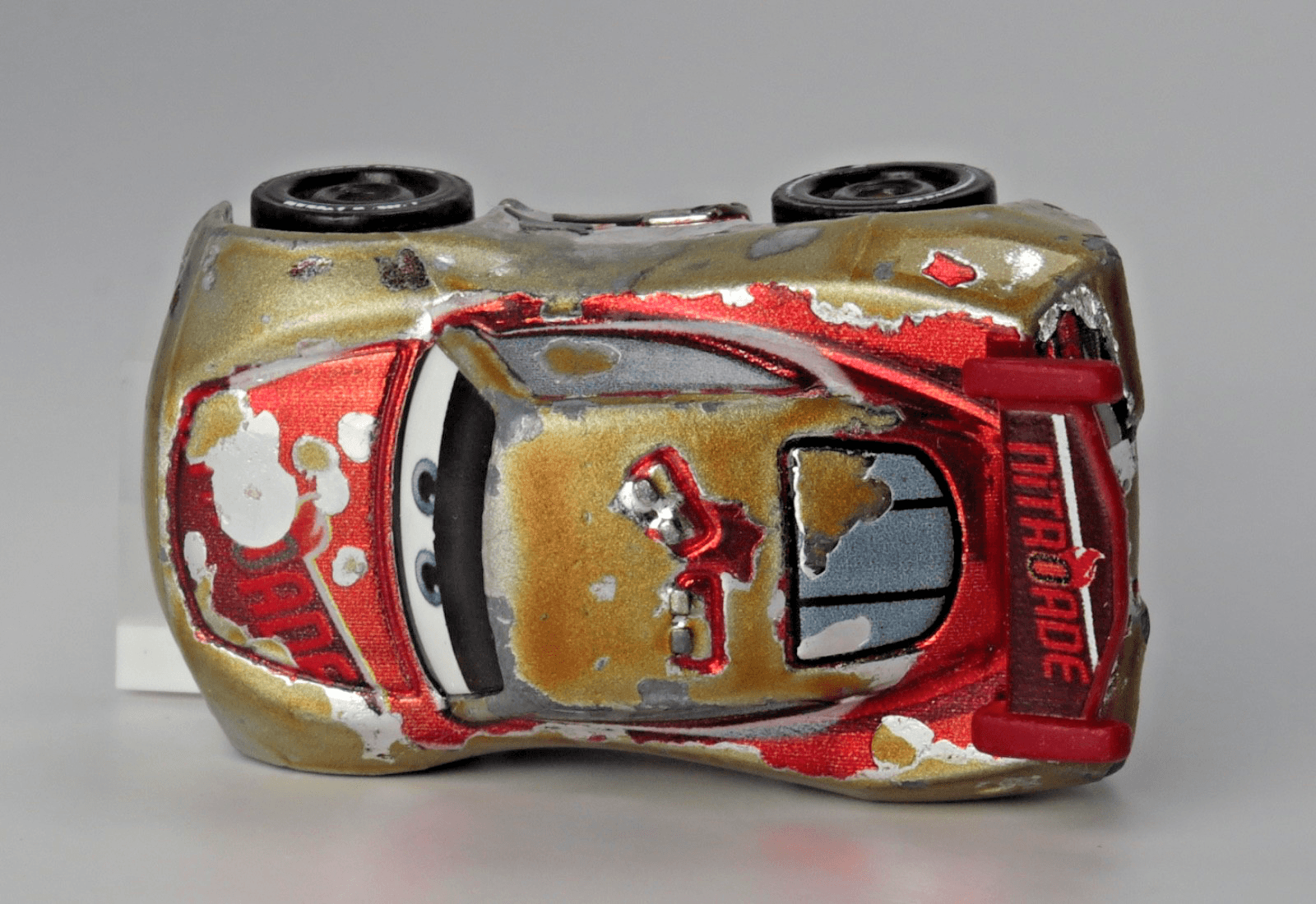 Disney Pixar Cars ~ Mini Racers ~ METALLIC TIM TREADLESS ~ Diecast 1:100 - Thumbnail 7