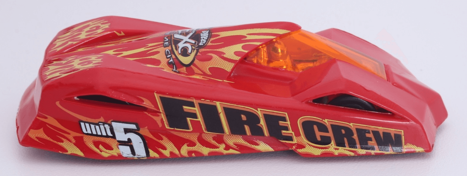 1994 Hot Wheels Extreme City Series ~ FIRE CREW Unit #5 ~ 1:64 Car - Thumbnail 3