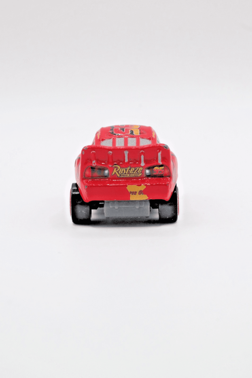 Disney Pixar Cars ~ Mini Racers ~ LIGHTNING MCQUEEN #95 Rust-eze 1:100 - Thumbnail 4