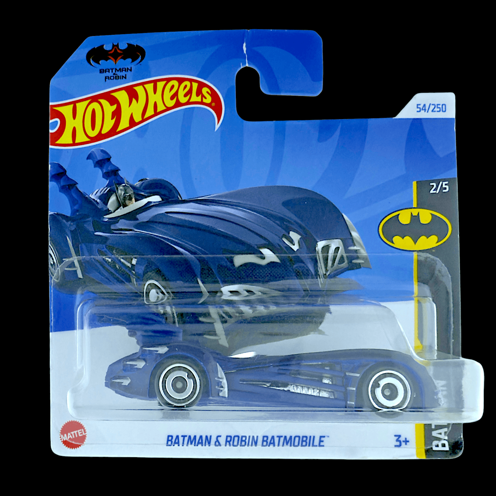 Hot Wheels 2024 BATMAN & ROBIN BATMOBILE ~ 2/5 ~ 54/250~ BLUE