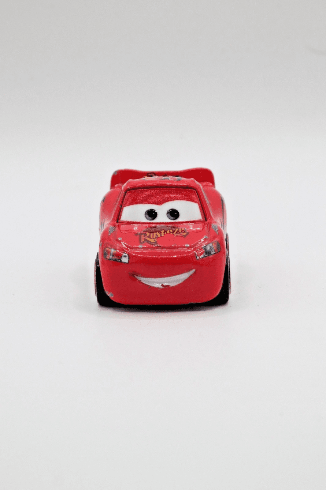 Disney Pixar Cars ~ Mini Racers ~ LIGHTNING MCQUEEN #95 Rust-eze 1:100 - Thumbnail 3