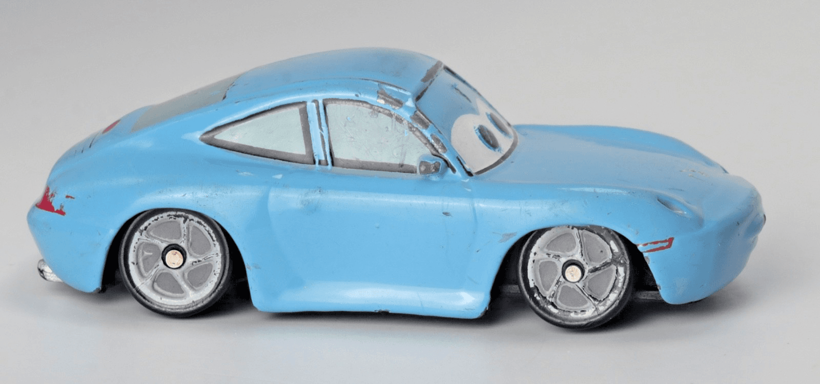 Disney Pixar Cars ~ SALLY CARRERA ~ Blue Porsche 911 ~ 1:55 Diecast - Thumbnail 3