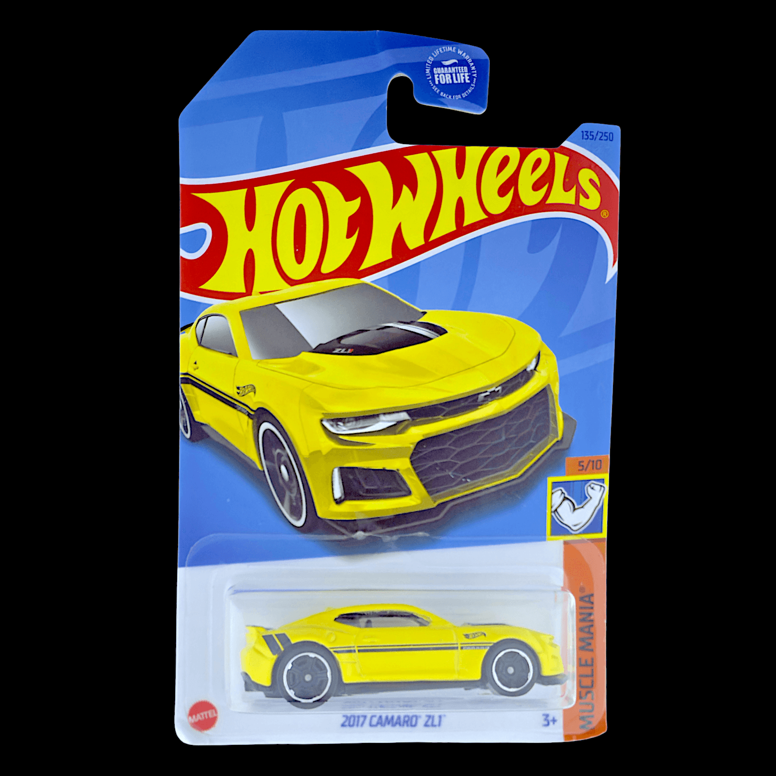 Hot Wheels 2023 CAMARO ZL1 ~ Collector # 135/250 ~ Muscle Mania 5/10