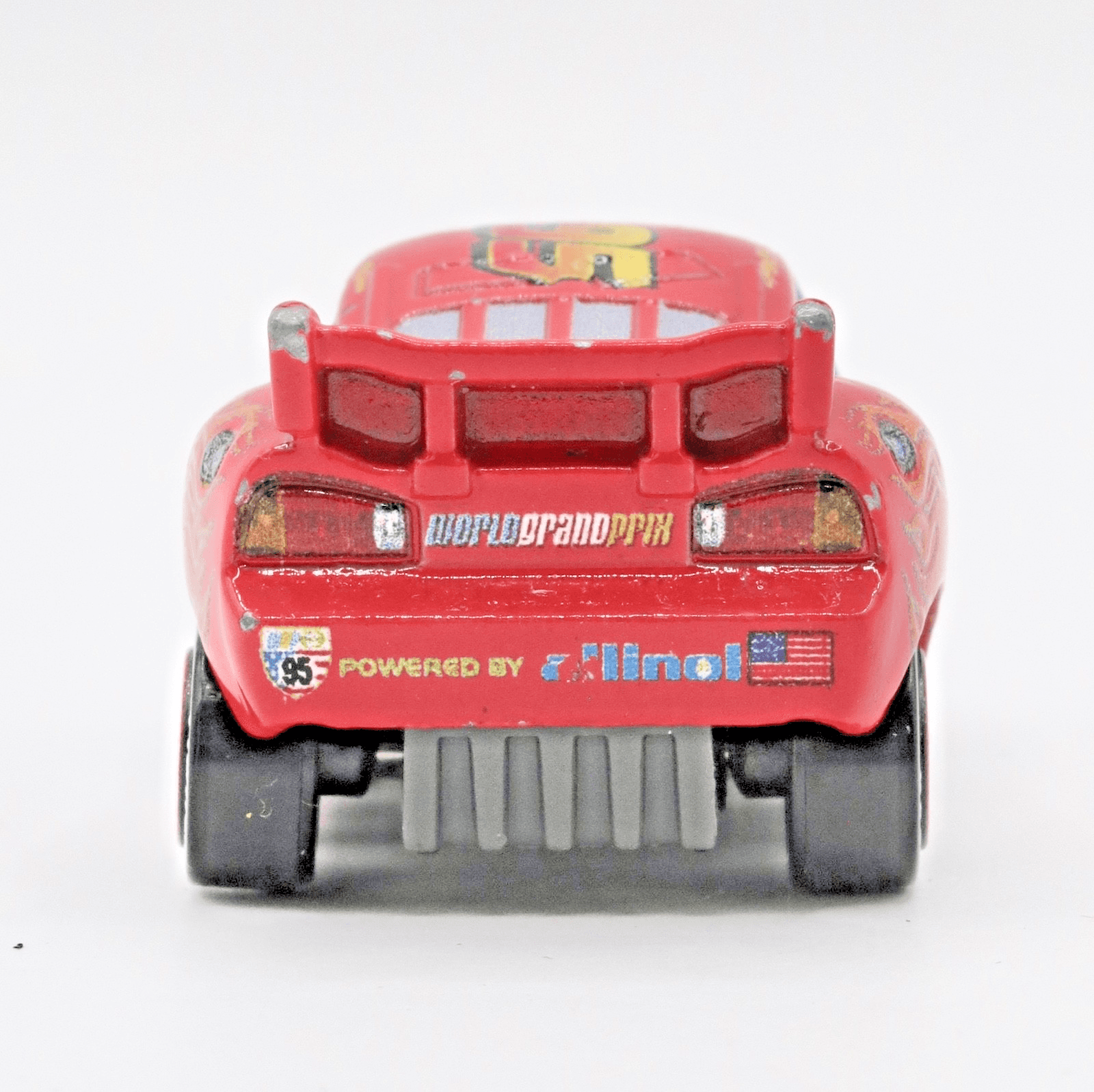 Disney Pixar Cars ~ Mini Racers ~ LIGHTNING MCQUEEN #95 Rust-eze Car - Thumbnail 4