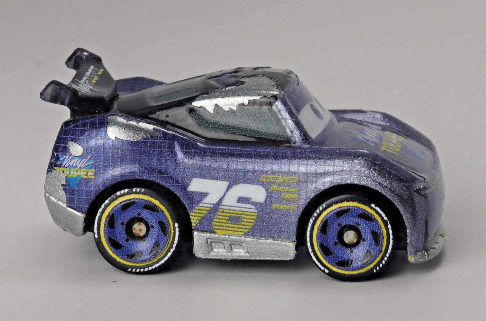 Disney Pixar Cars ~ Mini Racers ~ WILL RUSCH #76 / Vinyl Toupee ~ Diecast - Thumbnail 6