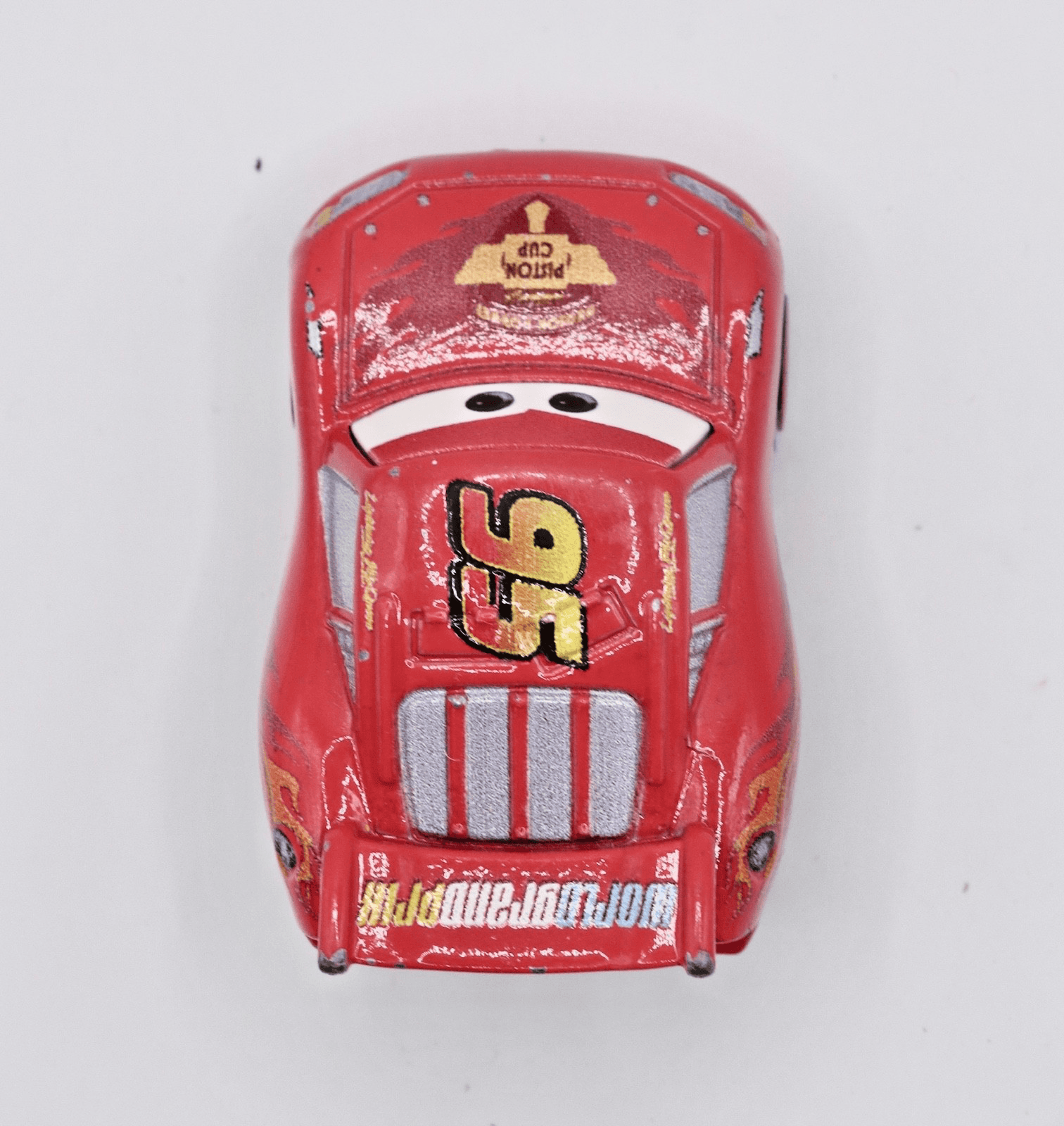 Disney Pixar Cars ~ Mini Racers ~ LIGHTNING MCQUEEN #95 Rust-eze Car - Thumbnail 5