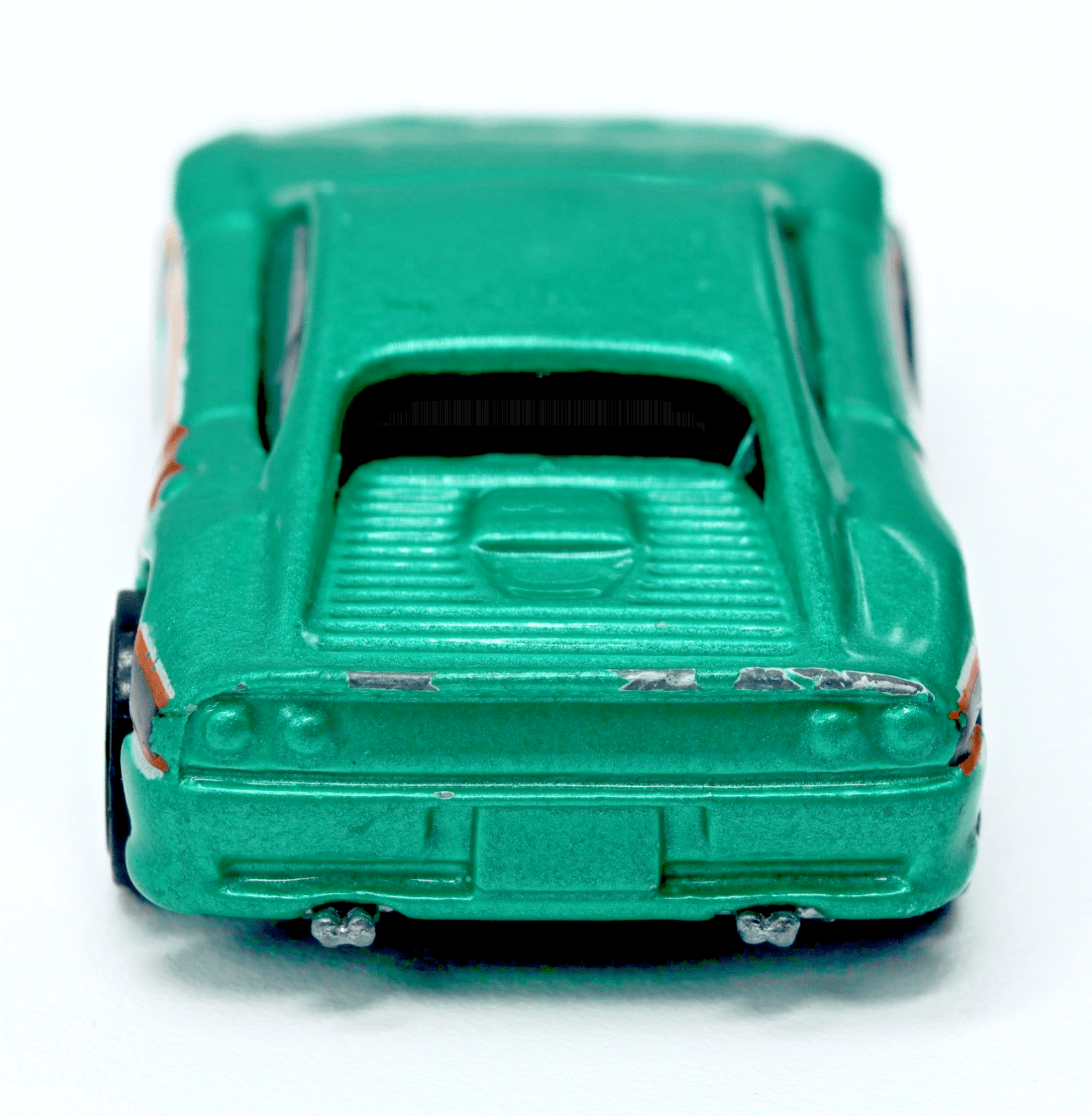 1995 Hot Wheels ~ FERRARI 355 ~ Green Racing Diecast 1:64 - Thumbnail 7