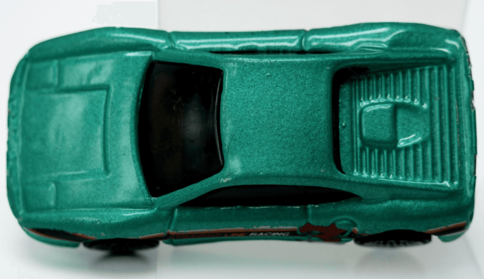 1995 Hot Wheels ~ FERRARI 355 ~ Green Racing Diecast 1:64 - Thumbnail 8