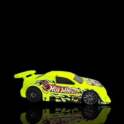 Hot Wheels 2009 Yellow Amazoom
