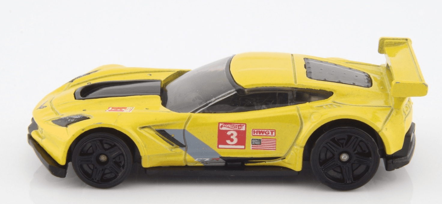 2015 Hot Wheels Race: World Race ~ CORVETTE C7.R (10/10) ~ Collector # 155/250 - Thumbnail 4