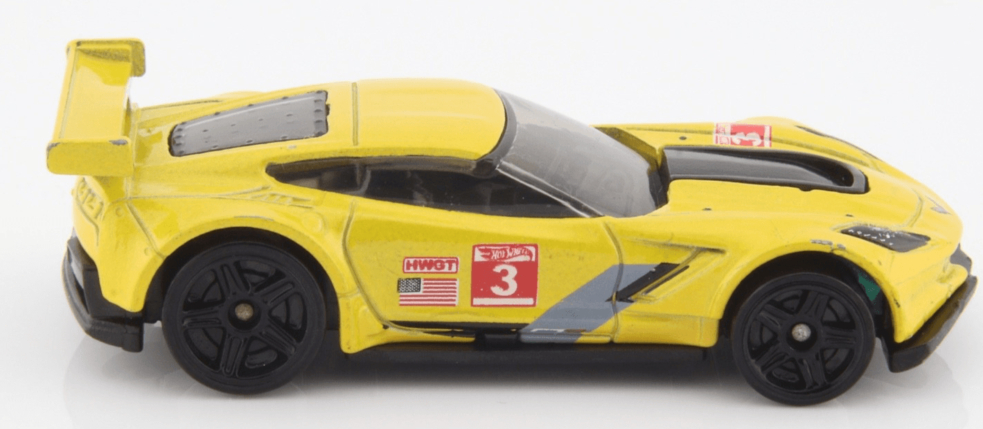 2015 Hot Wheels Race: World Race ~ CORVETTE C7.R (10/10) ~ Collector # 155/250 - Thumbnail 3