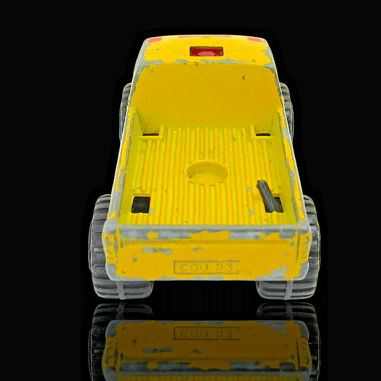 Matchbox 1981 4x4 Pickup ~ #24 ~ Yellow ~ Goodyear Bilstein 1/64 - Thumbnail 8