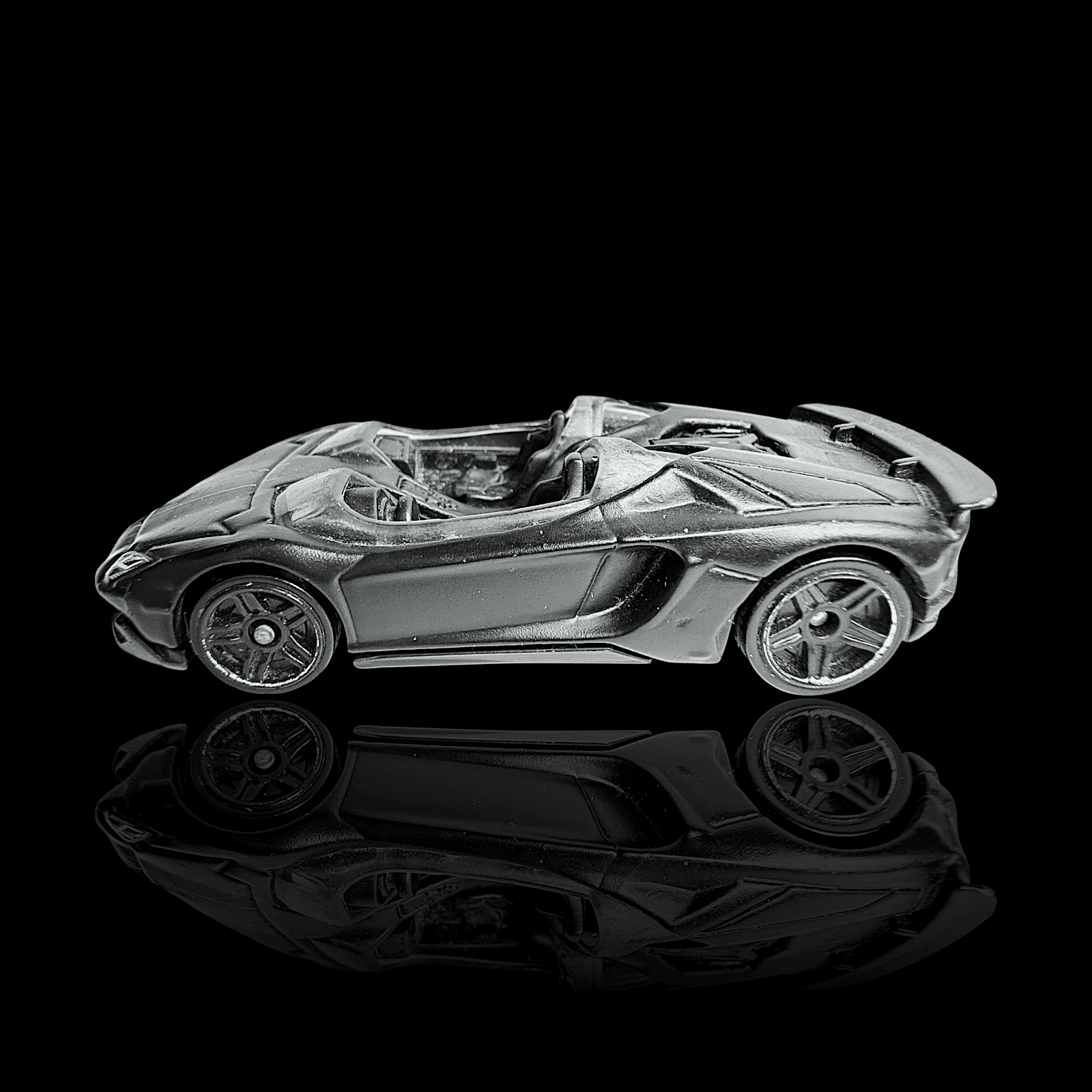 Hot Wheels 2013 LAMBORGHINI AVENTADOR J Coupe ~ Black Diecast 1/64 - Thumbnail 7