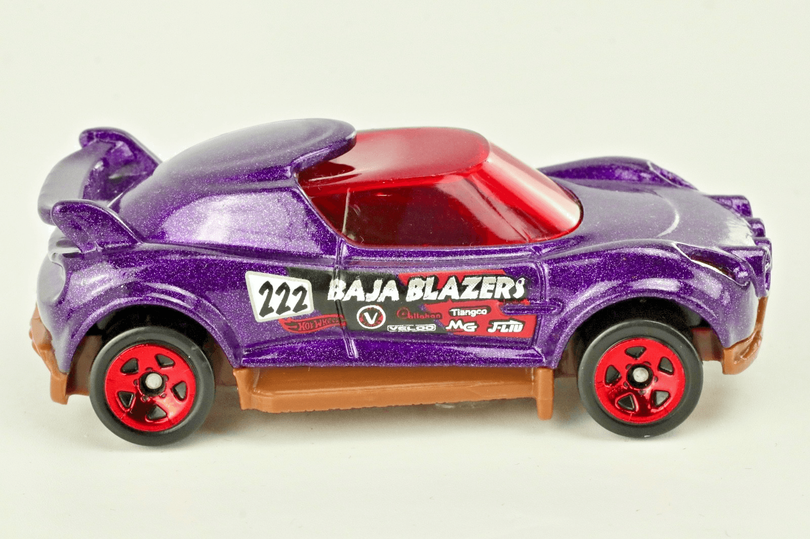2019 Hot Wheels ~ Hi-BEAM ~ Collector # 042/250 - Baja Blazers 5/10 ~ Purple - Thumbnail 5
