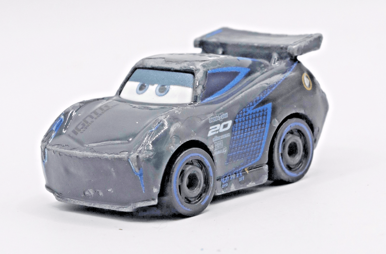 Disney Pixar Cars ~ Mini Racers ~ JACKSON STORM ~ Diecast 1:100 - Thumbnail 2
