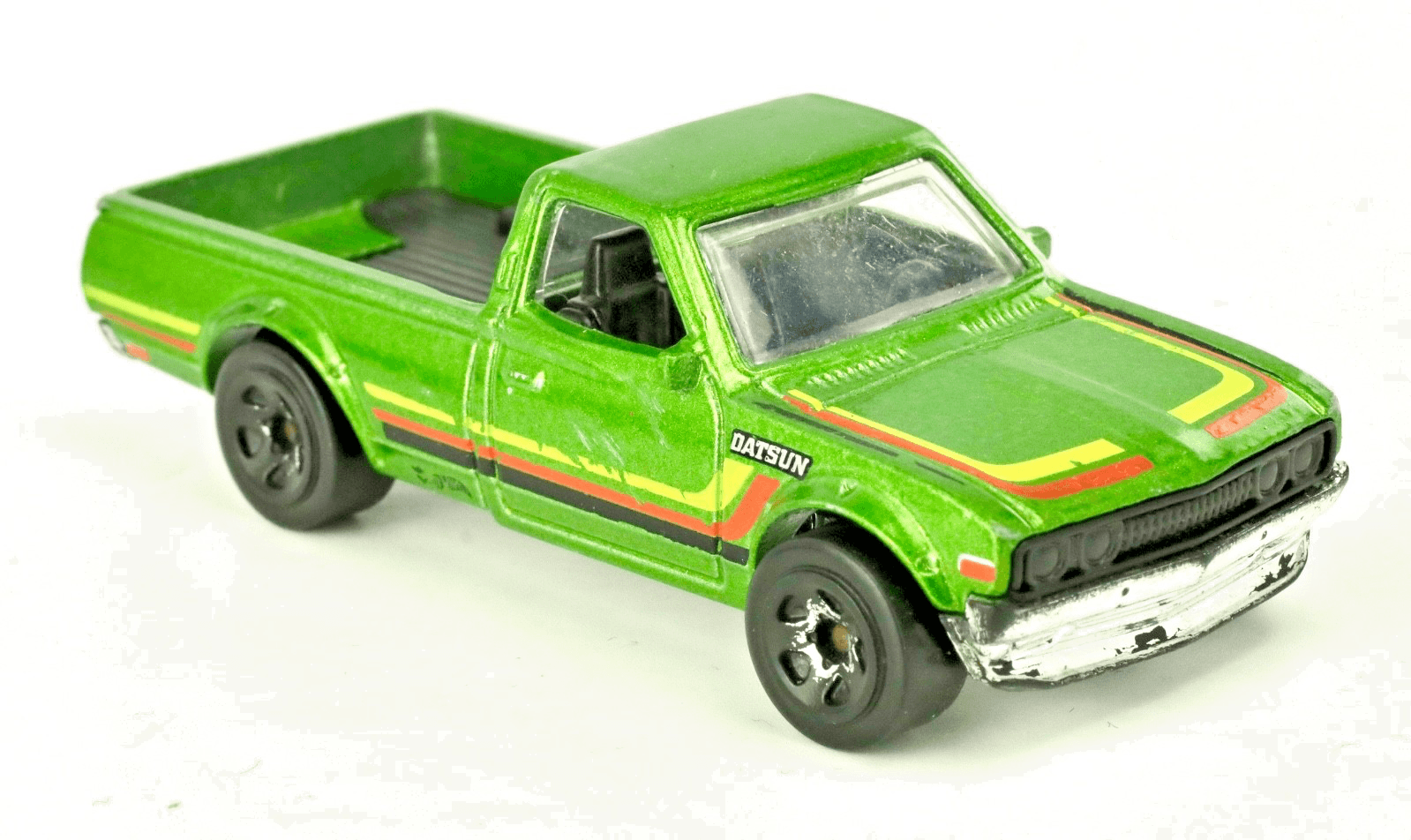 Hot Wheels ~ DATSUN 620 PICKUP TRUCK ~ Green ~ 1:64 ~ Diecast