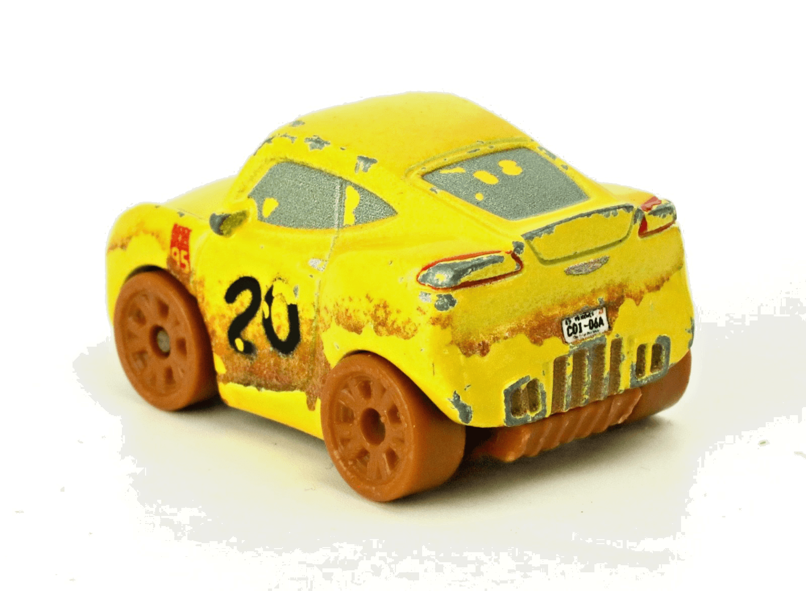Disney Pixar Cars 3 ~ Mini Racer ~ MUDDY CRUZ RAMIREZ #20 ~ 1:100 - Thumbnail 5