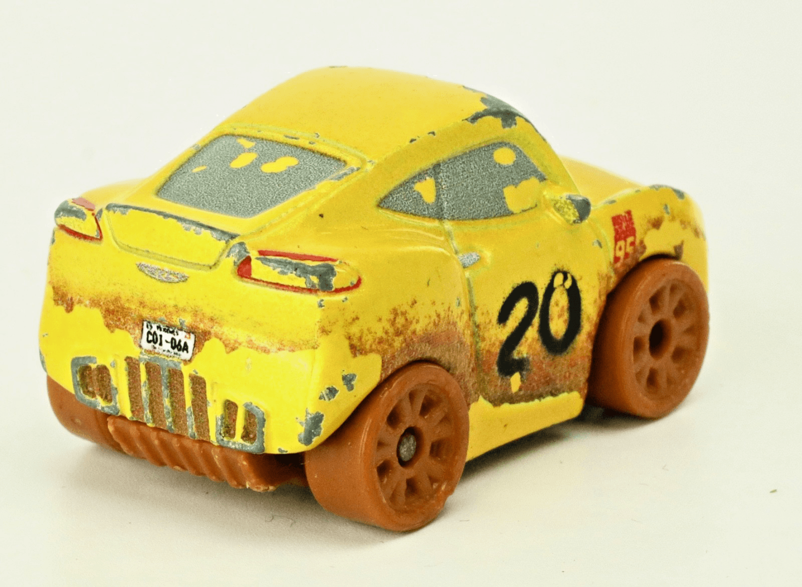 Disney Pixar Cars 3 ~ Mini Racer ~ MUDDY CRUZ RAMIREZ #20 ~ 1:100 - Thumbnail 6