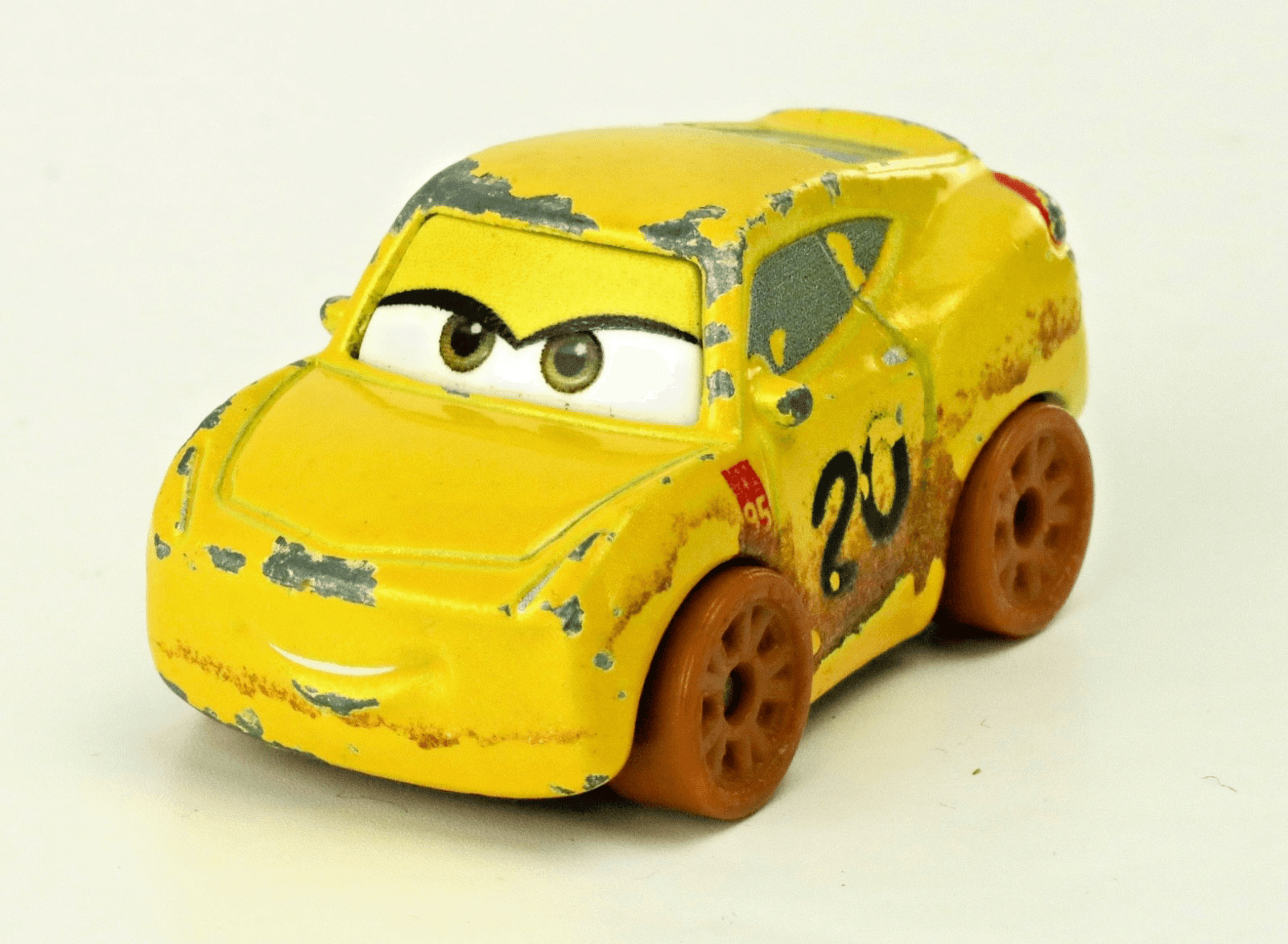 Disney Pixar Cars 3 ~ Mini Racer ~ MUDDY CRUZ RAMIREZ #20 ~ 1:100 - Thumbnail 2