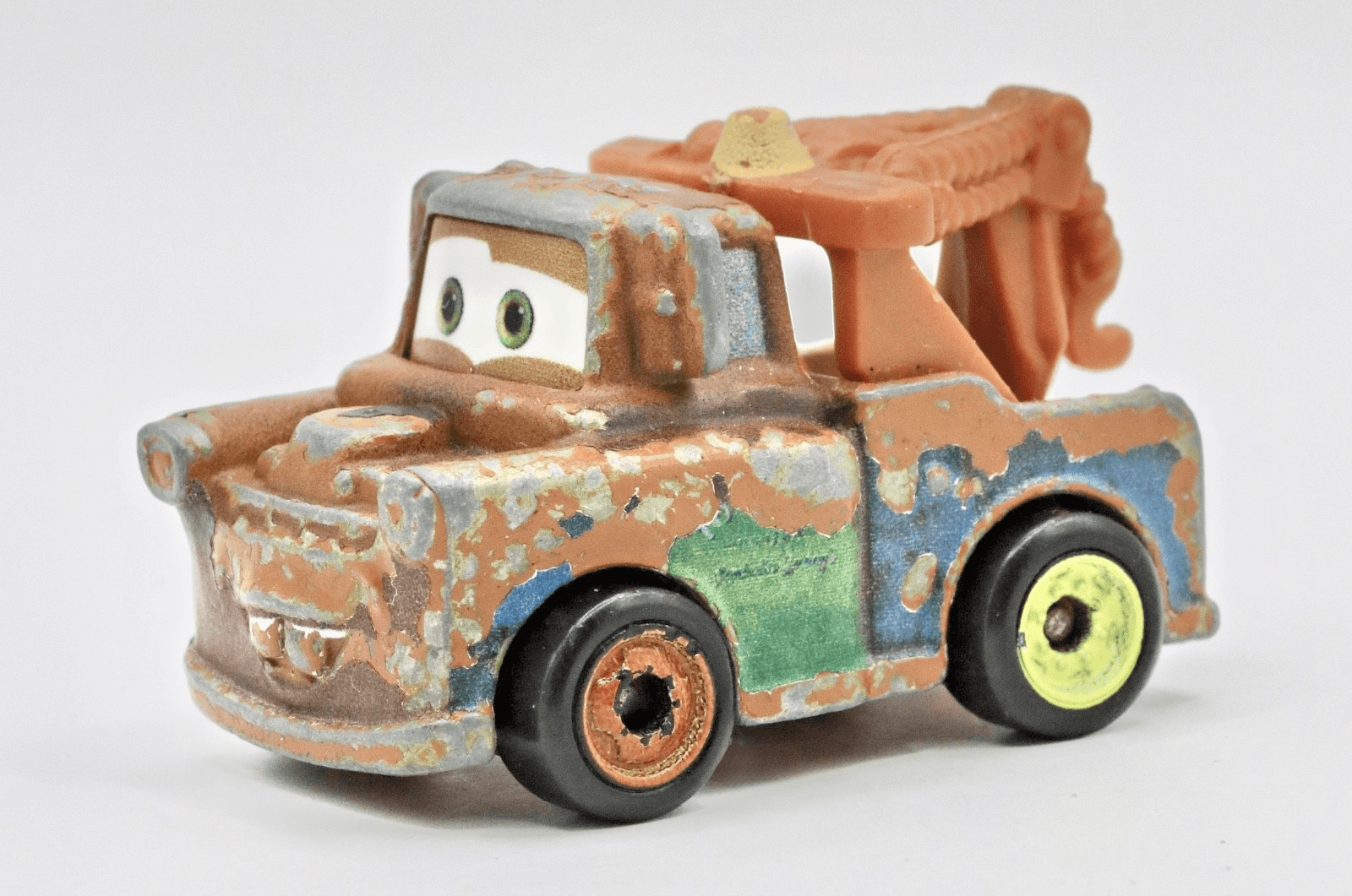 Disney Pixar Cars ~ Mini Racers ~ TOW MATER ~ Diecast Truck 1:110 - Thumbnail 2
