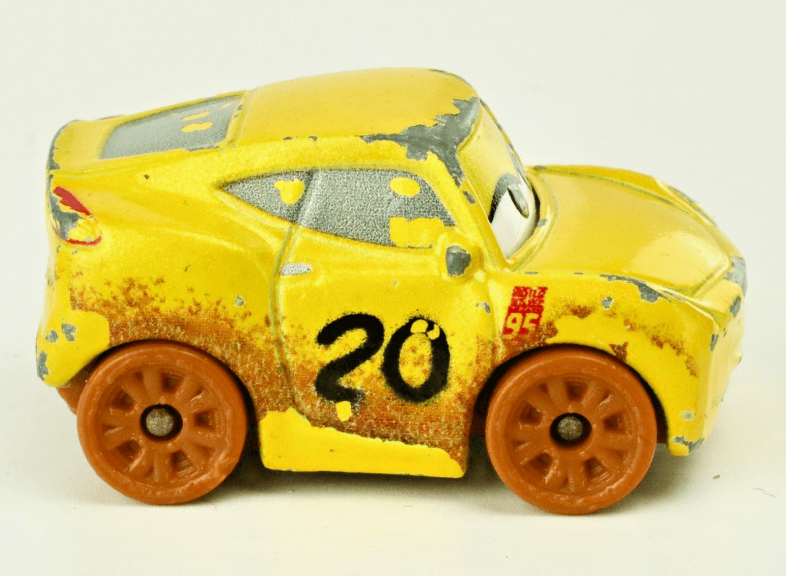 Disney Pixar Cars 3 ~ Mini Racer ~ MUDDY CRUZ RAMIREZ #20 ~ 1:100 - Thumbnail 4
