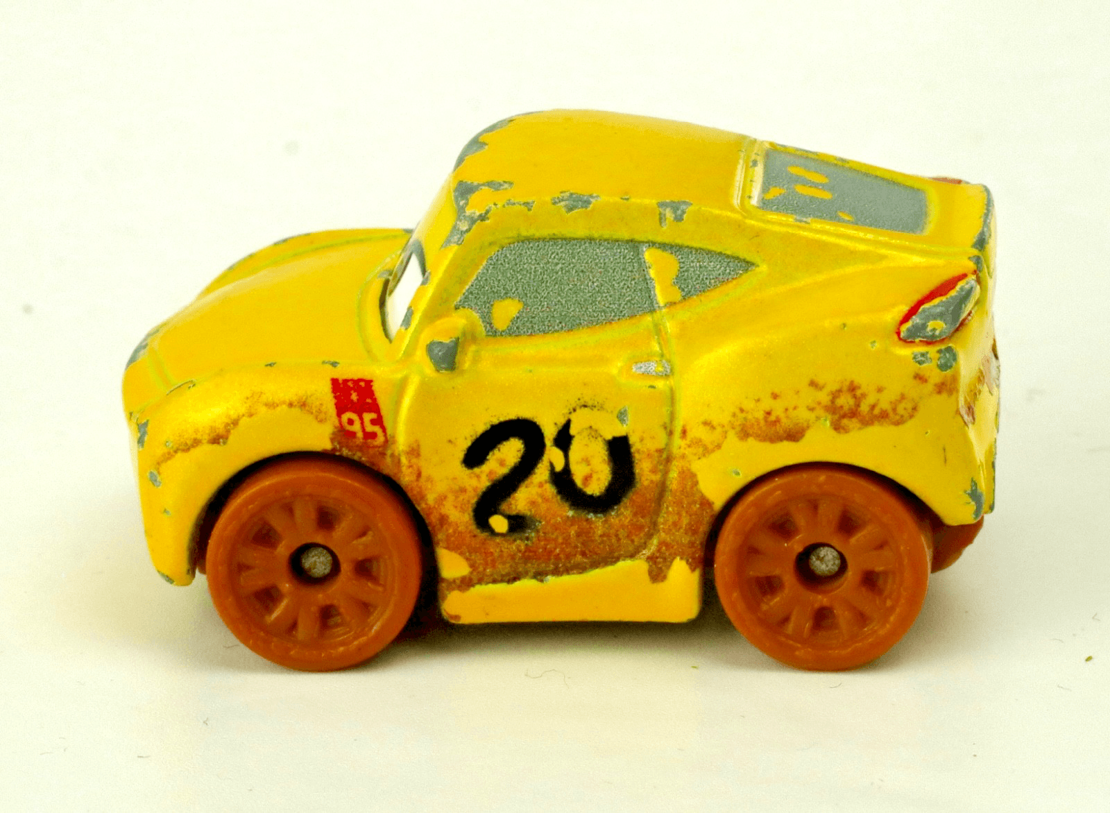 Disney Pixar Cars 3 ~ Mini Racer ~ MUDDY CRUZ RAMIREZ #20 ~ 1:100 - Thumbnail 3