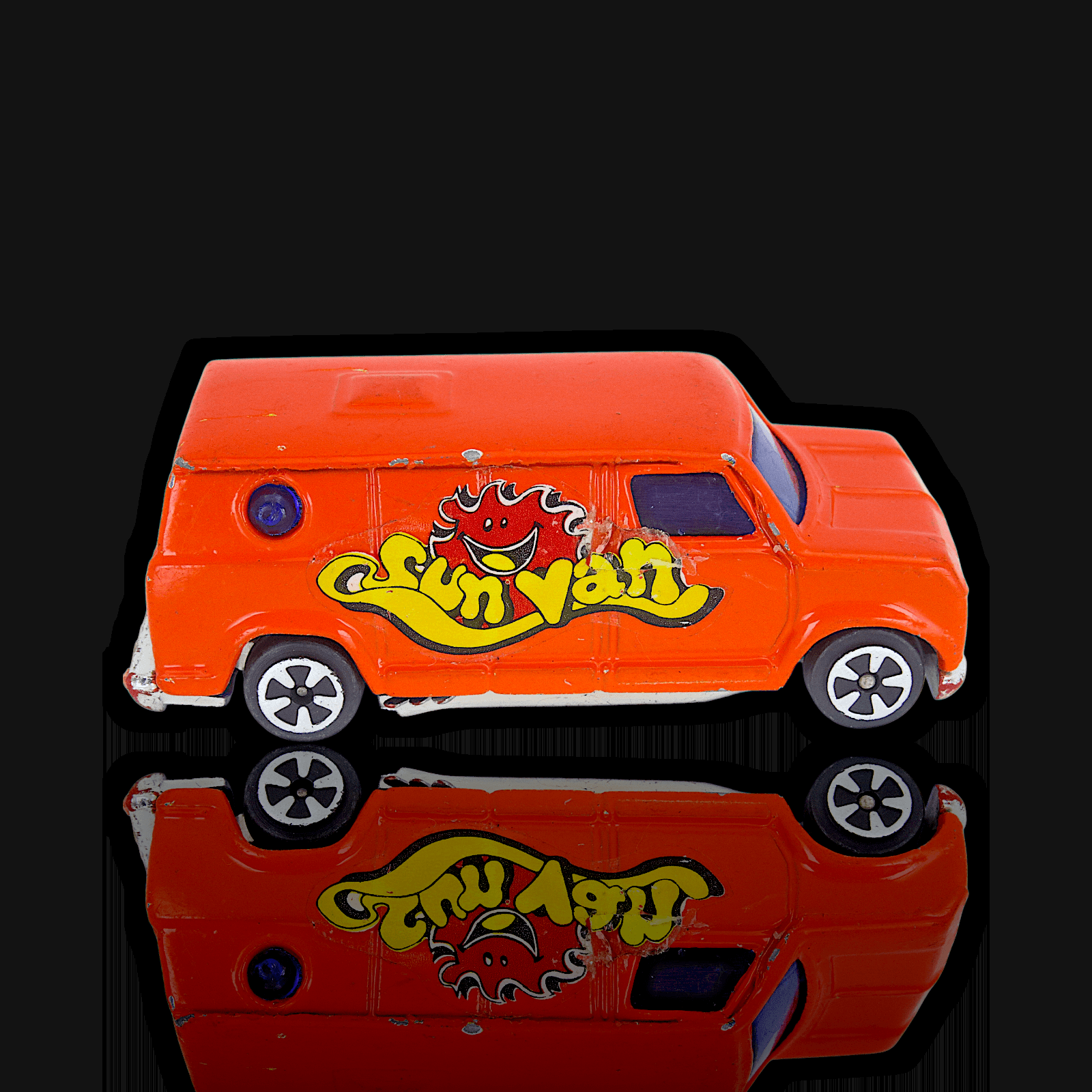 Vintage SUN VALLEY VAN ~ MADE IN HONG KONG ~ 1:64 SCALE ~ DIECAST