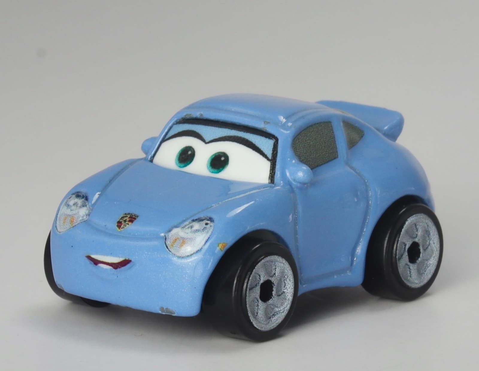 Disney Pixar Cars ~ Mini Racers ~ SALLY CARRERA PORSCHE 911 ~ Blue Diecast - Thumbnail 7