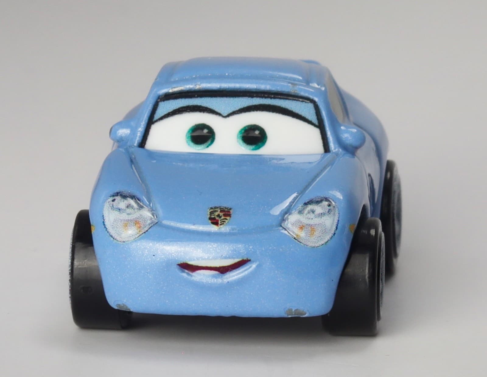 Disney Pixar Cars ~ Mini Racers ~ SALLY CARRERA PORSCHE 911 ~ Blue Diecast - Thumbnail 8