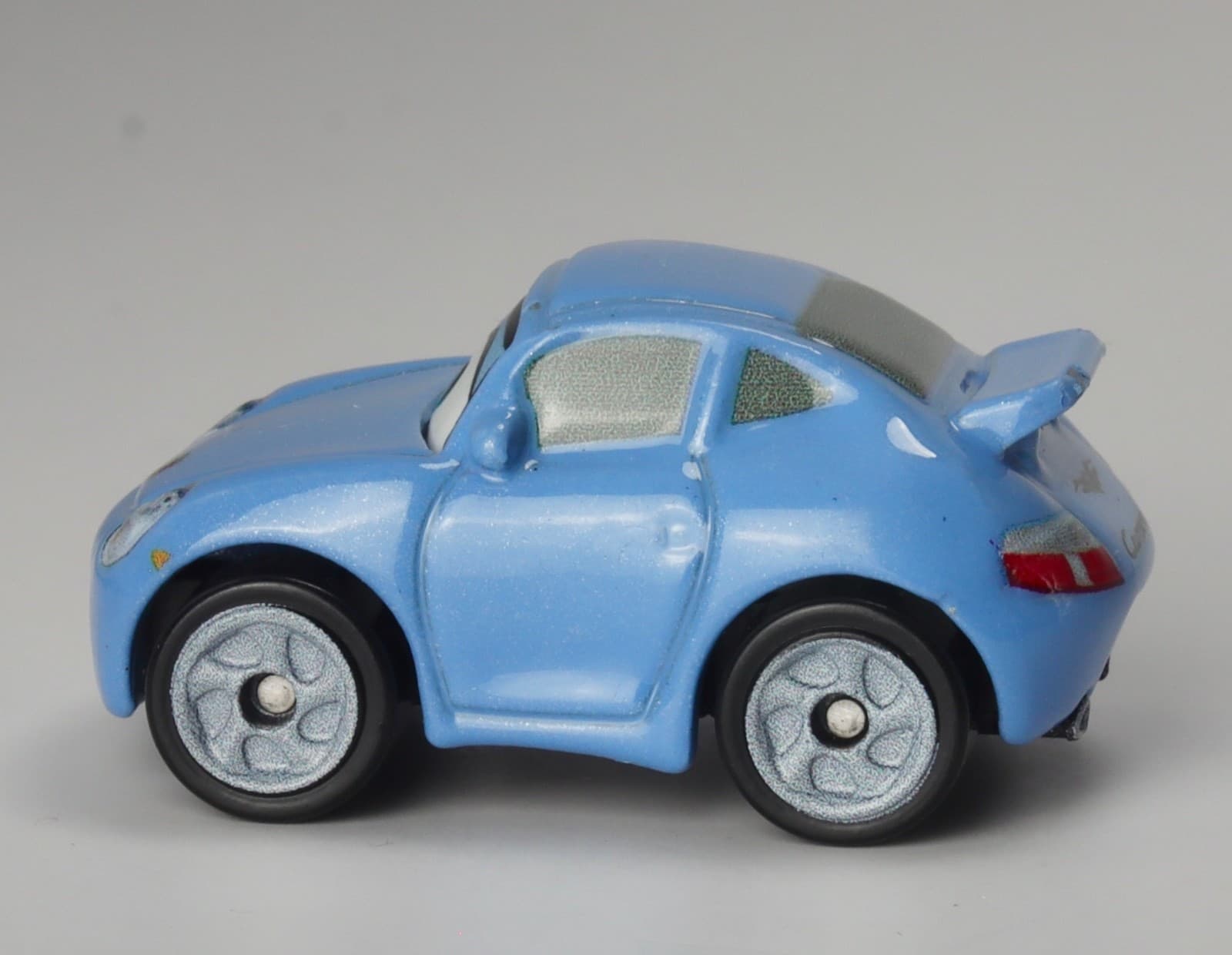 Disney Pixar Cars ~ Mini Racers ~ SALLY CARRERA PORSCHE 911 ~ Blue Diecast - Thumbnail 6