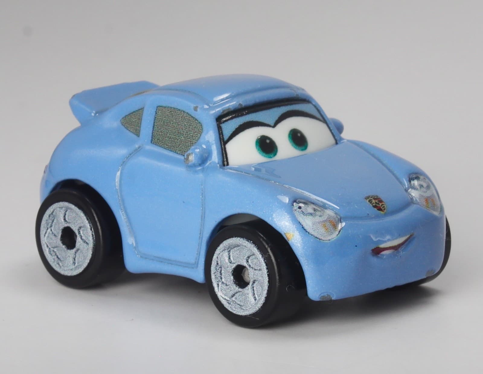 Disney Pixar Cars ~ Mini Racers ~ SALLY CARRERA PORSCHE 911 ~ Blue Diecast - Thumbnail 9