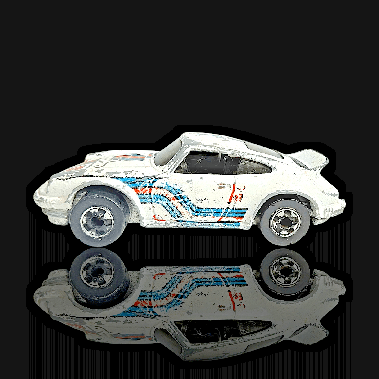 Hot Wheels 1974 PORSCHE P-911 TURBO ~ VINTAGE ~ White ~ Diecast - Thumbnail 5
