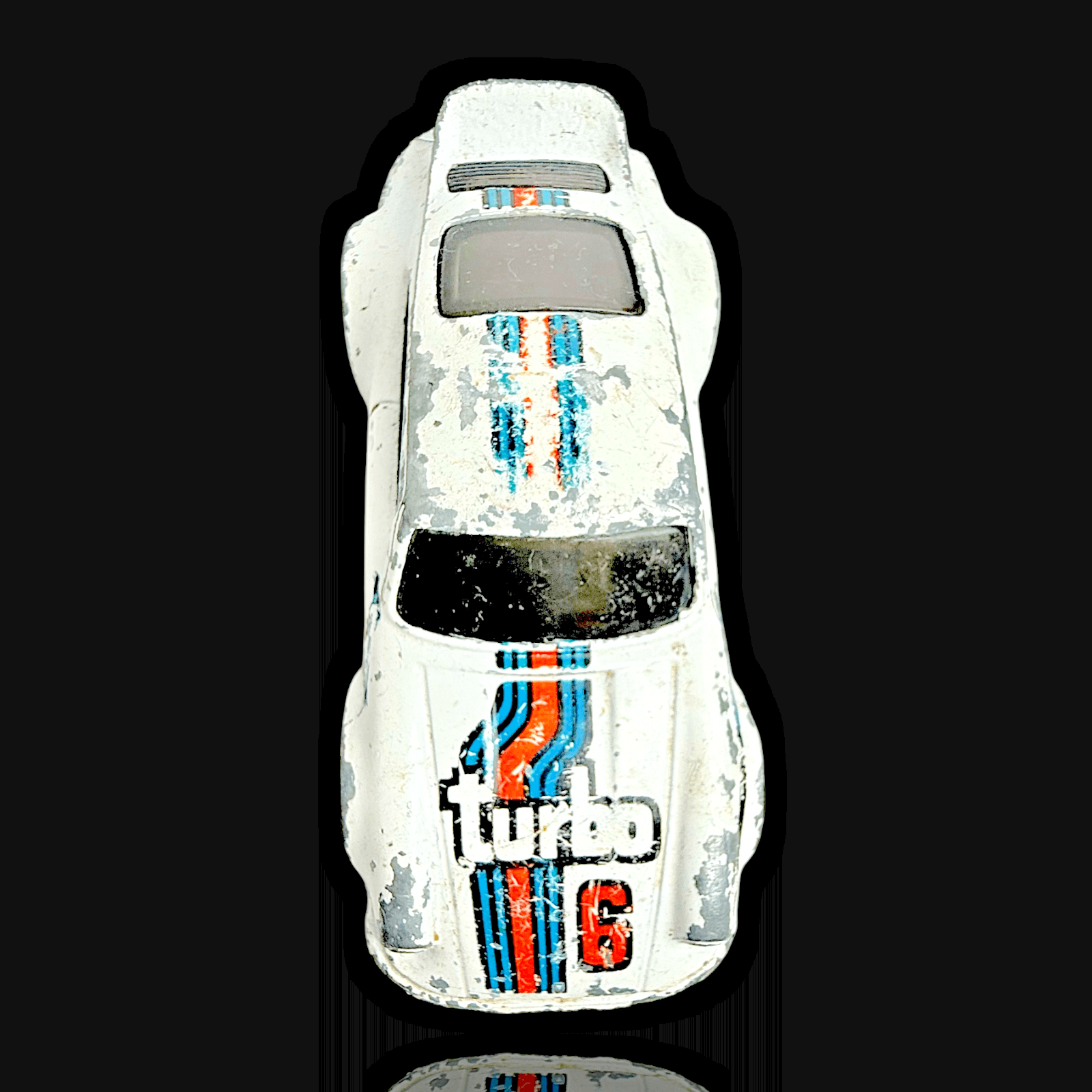 Hot Wheels 1974 PORSCHE P-911 TURBO ~ VINTAGE ~ White ~ Diecast - Thumbnail 2