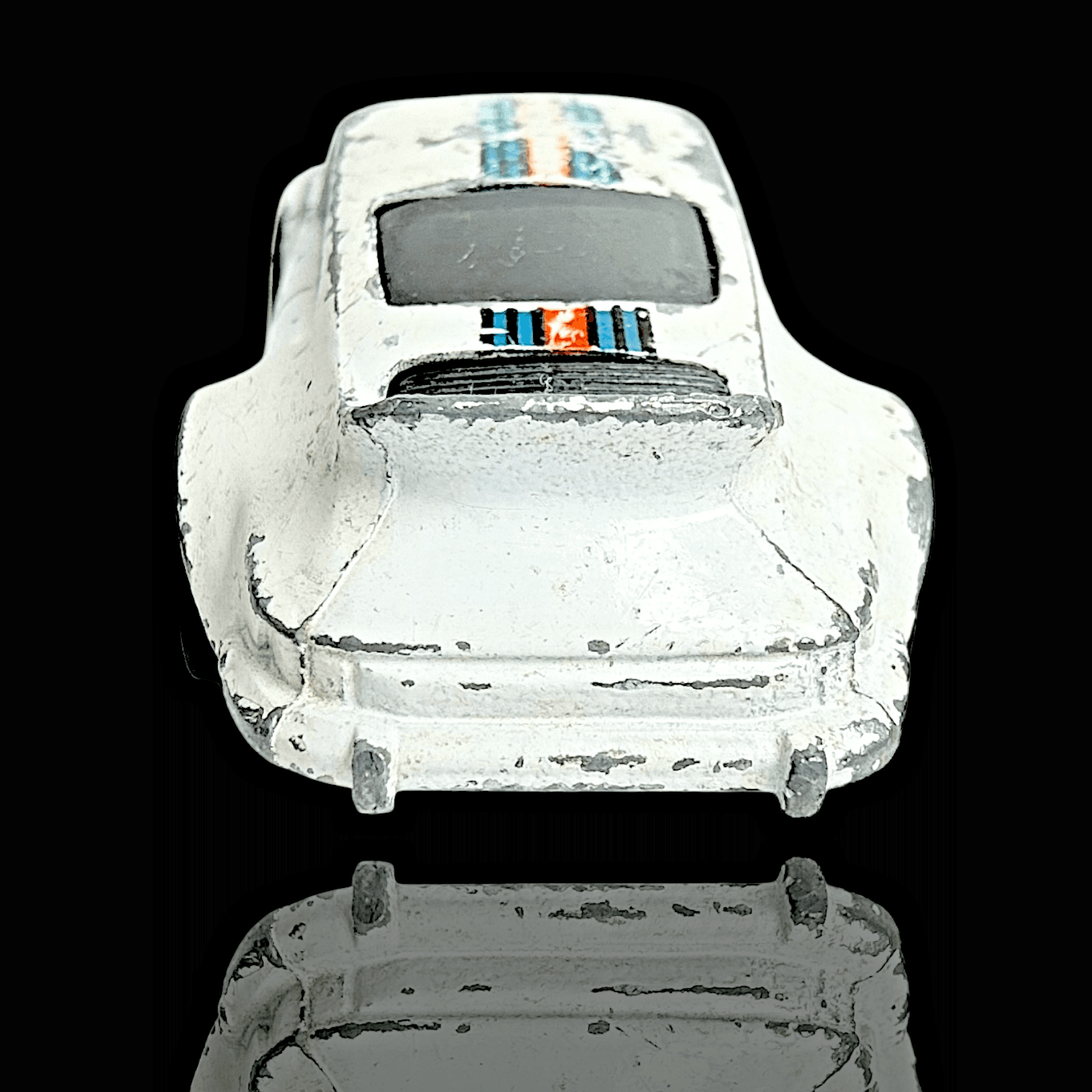 Hot Wheels 1974 PORSCHE P-911 TURBO ~ VINTAGE ~ White ~ Diecast - Thumbnail 3
