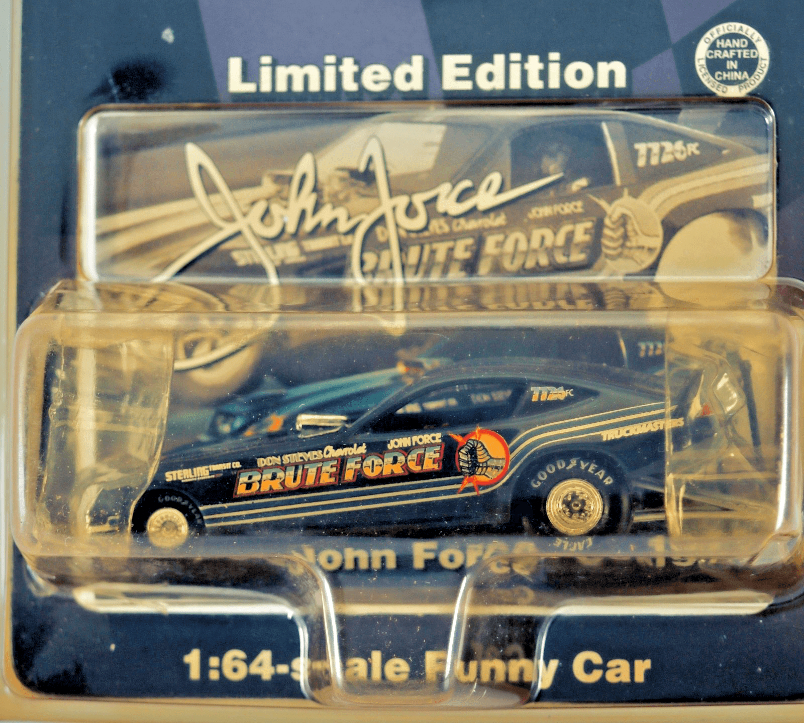 Action Racing ~ John Force Brute Force 1977 Monza Funny Car ~ NHRA 1:64 - Thumbnail 2