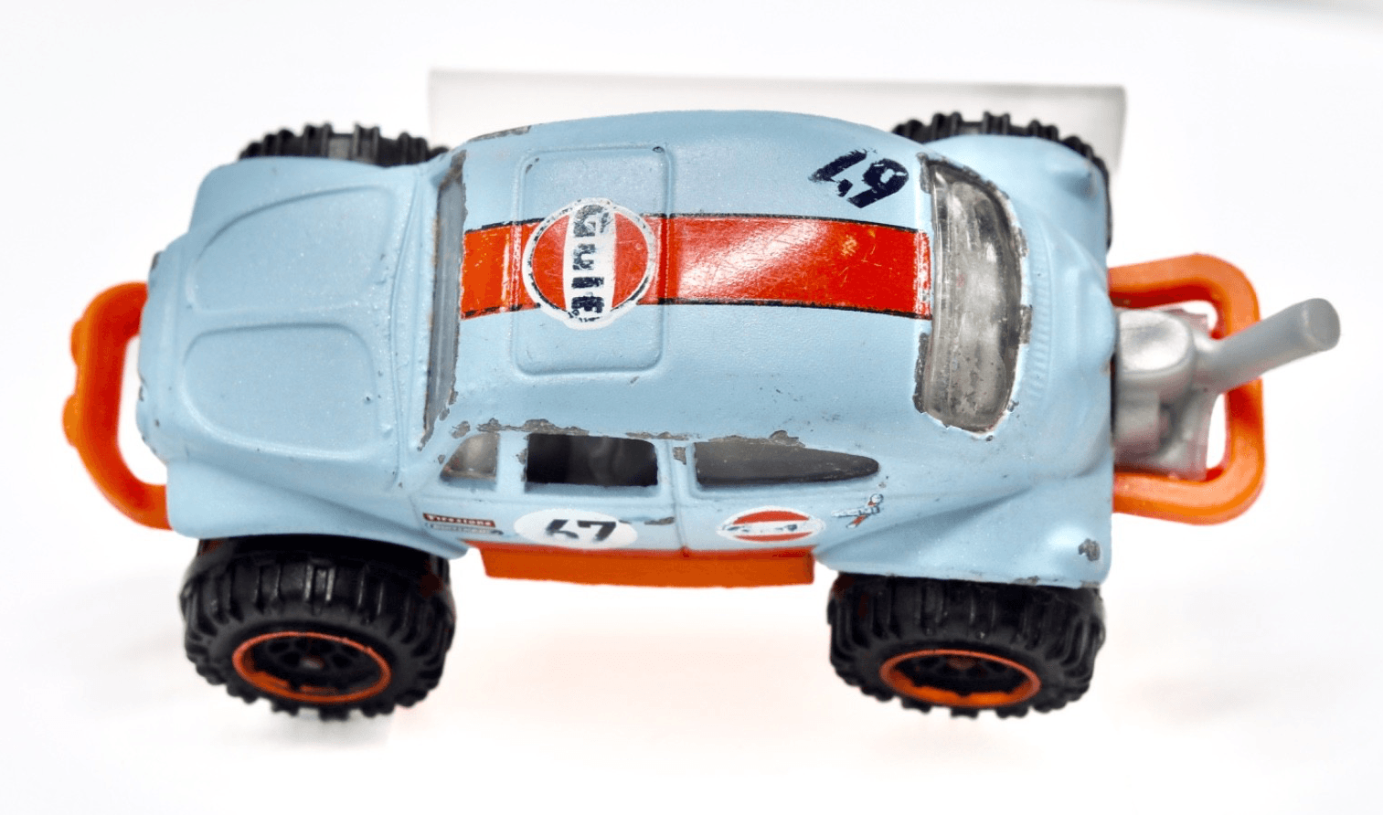 2019 Matchbox ~ VOLKSWAGEN BEETLE 4x4 ~ Gulf #67 Diecast 1:57 - Thumbnail 9