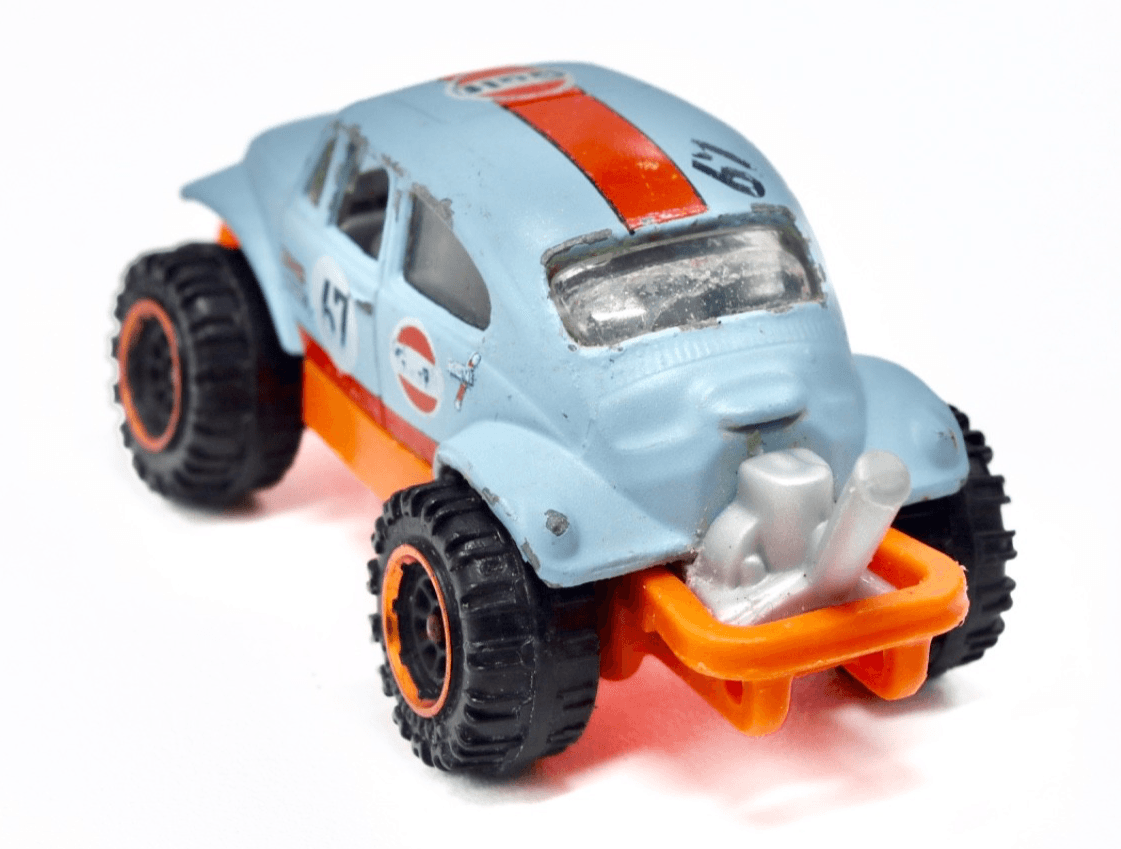 2019 Matchbox ~ VOLKSWAGEN BEETLE 4x4 ~ Gulf #67 Diecast 1:57 - Thumbnail 6