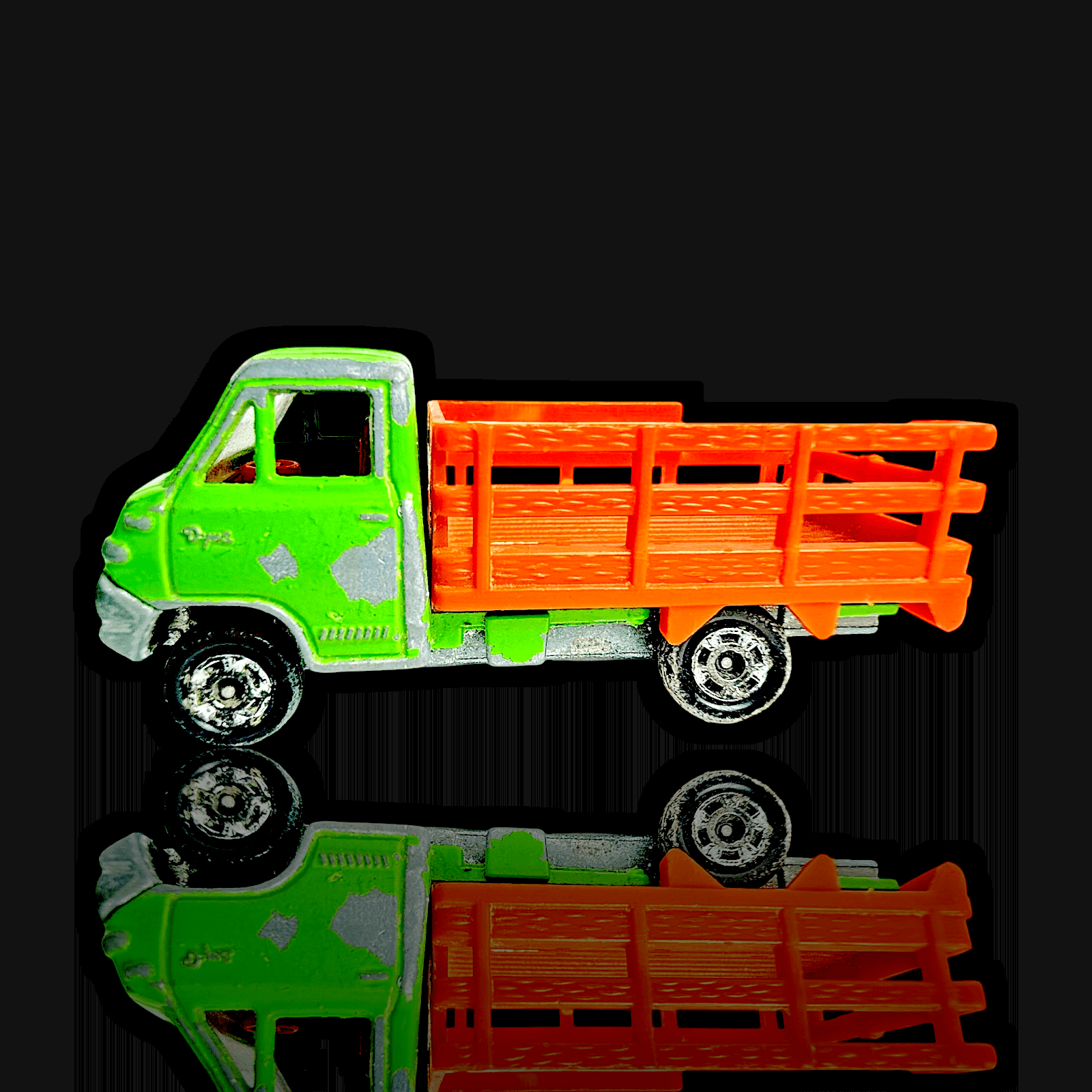 Tomica Tomy TOYOTA DYNA STAKE TRUCK #39 ~ VINTAGE ~ 1/64 Diecast Japan - Thumbnail 5