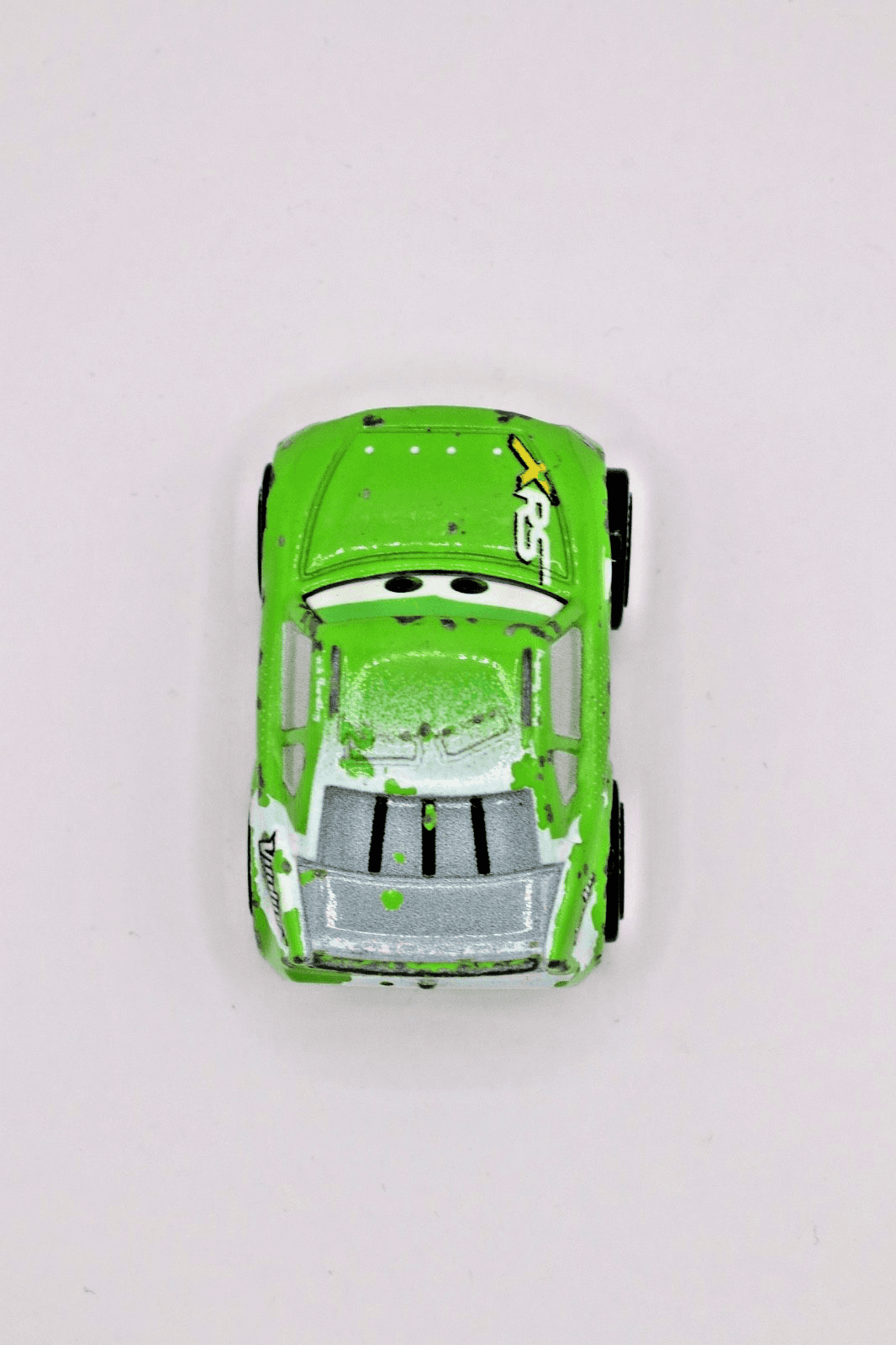 Disney Pixar Cars ~ Mini Racers ~ XRS BRICK YARDLEY #24 ~ Vitoline Diecast 1:100 - Thumbnail 5