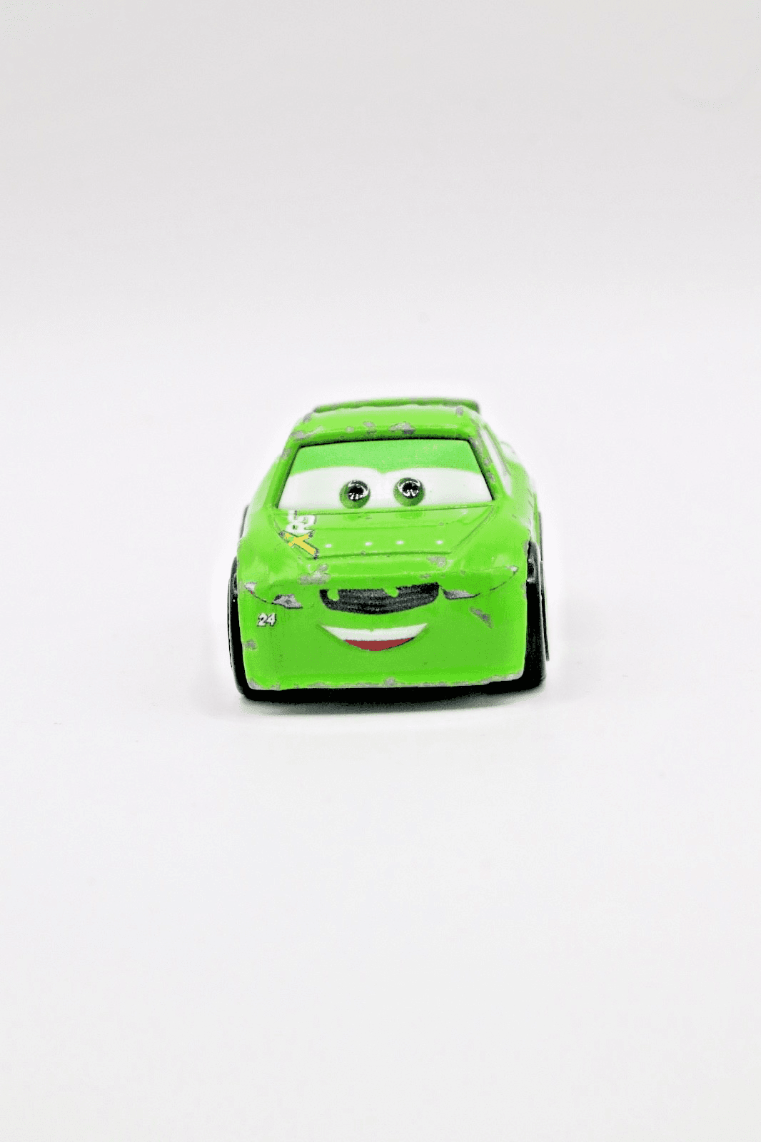 Disney Pixar Cars ~ Mini Racers ~ XRS BRICK YARDLEY #24 ~ Vitoline Diecast 1:100 - Thumbnail 3