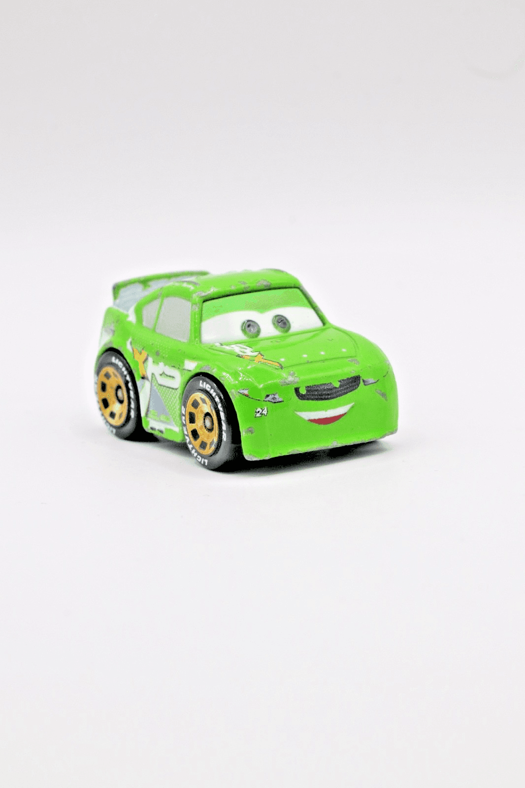 Disney Pixar Cars ~ Mini Racers ~ XRS BRICK YARDLEY #24 ~ Vitoline Diecast 1:100
