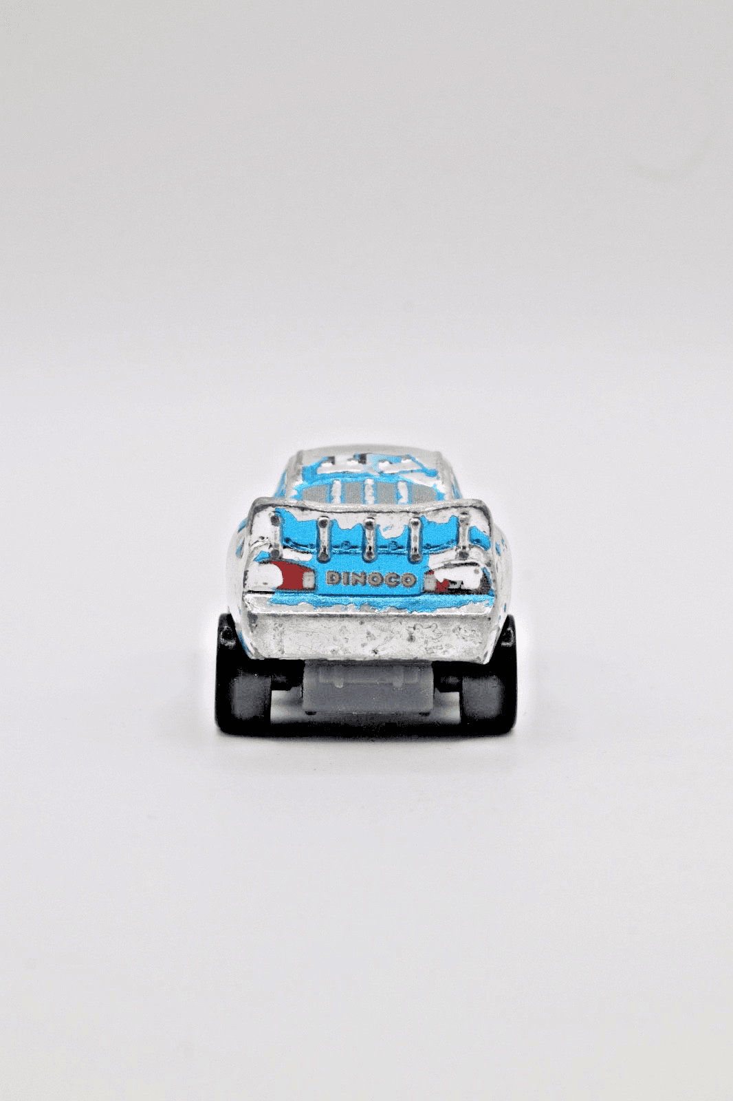Disney Pixar Cars ~ Mini Racers ~ METALLIC DINOCO MCQUEEN ~ 1:100 Diecast - Thumbnail 4